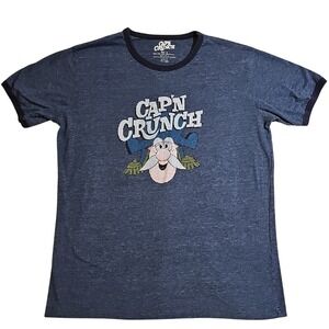Captain Crunch Blue Graphic T-Shirt RN# 102048